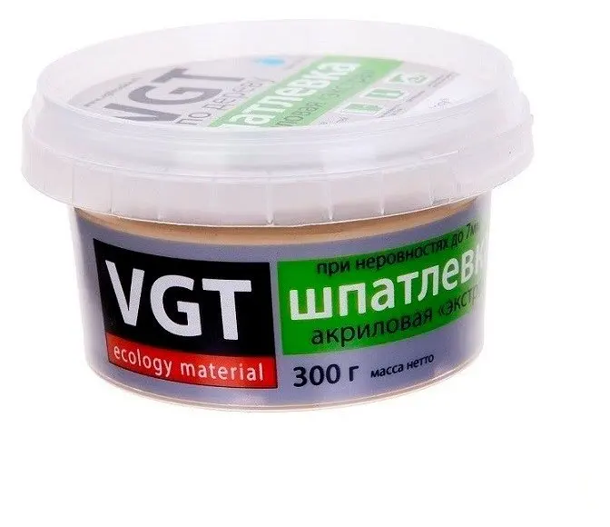 Шпатлевка Vgt Влагостойкая Белый Купить