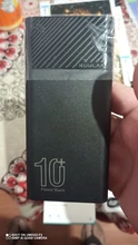 KUULAA-Banco de energía de 10000 mAh, QC PD 3,0, PowerBank DE CARGA RÁPIDA, cargador de batería externo USB de 10000 mAh para Xiaomi Mi 10