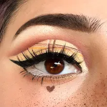 Pestañas postizas de maquillaje japonesas, 5 pares, largas y gruesas, para Cosplay