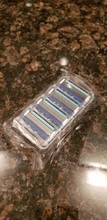 4 unids/lote cuchillas de afeitar 5 capas de cuchilla de afeitar para Gilettee de energía de fusión de afeitar BladesFor Gillette Proglide máquina