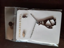 SMJEL-collares de animales de acero inoxidable para mujer, collares con colgantes de conejo, elefante, Origami, jirafa, ballena, mariposa, oso