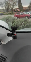 Soporte Universal de teléfono para coche, soporte giratorio de 360 grados, Clip de montaje para parabrisas, iPhone, Xiaomi, Huawei