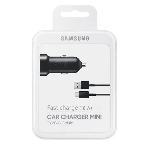 Автомобильное зарядное устройство USB samsung 222170 черный
