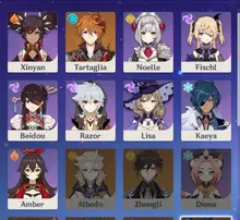 Albedo-batería de litio para niños, dispositivo de arranque para niños de ZhongLi Genshin Impact L7, nueva cuenta América, Europa y ASIA