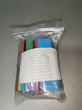 Juego de tubos termorretráctiles, kit de tubos termorretráctiles, poliolefina, encogimiento, surtido de tubos termorretráctiles, Cable de alambre, 164 unidades