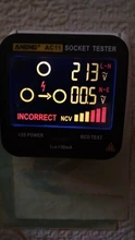 ANENG AC11 Digital inteligente Socket Tester de prueba de tensión Detector de enchufes/US/UK/EU/AU enchufe cero línea fase comprobar Rcd NCV prueba