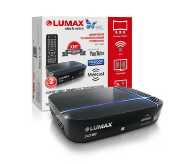 

DVB-T2, DVB-C ПРИЕМНИК LUMAX DV-1115HD