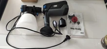 PROSTORMER-Pistola de pulverización eléctrica de 600W, 4 tamaños de boquilla, 1000ml, pulverizador de pintura HVLP para el hogar, control de flujo, aerógrafo, pulverización fácil