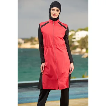 

Estiva Full Off Hijab Swimwear-3'lü Jileli Suit