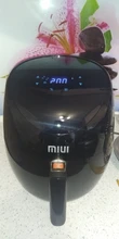 MIUI 4.6L Electric Air Fryer Oven MI-CYCLONE 360°Baking LED Touchscreen Deep Fryer without