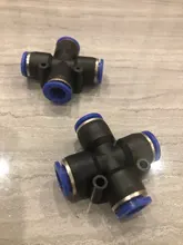 Acoplamientos rápidos de manguera de aire, conector de tubería de agua de 4mm a 12mm, piezas neumáticas, 1 Uds. Accesorios Neumáticos PY/PU/PV/PE/HVFF/SA