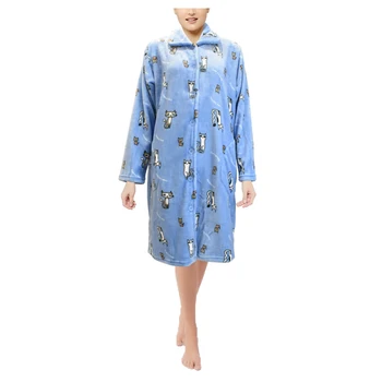 

Mini Kitten-robe long Madam de Coral with closing Button, included 2 buttons and stamping animal.