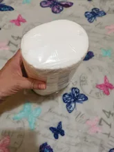 Happyflute-100% biodegradables y de pañales desechables, forros de tela, 1 rollo, Envío Gratis