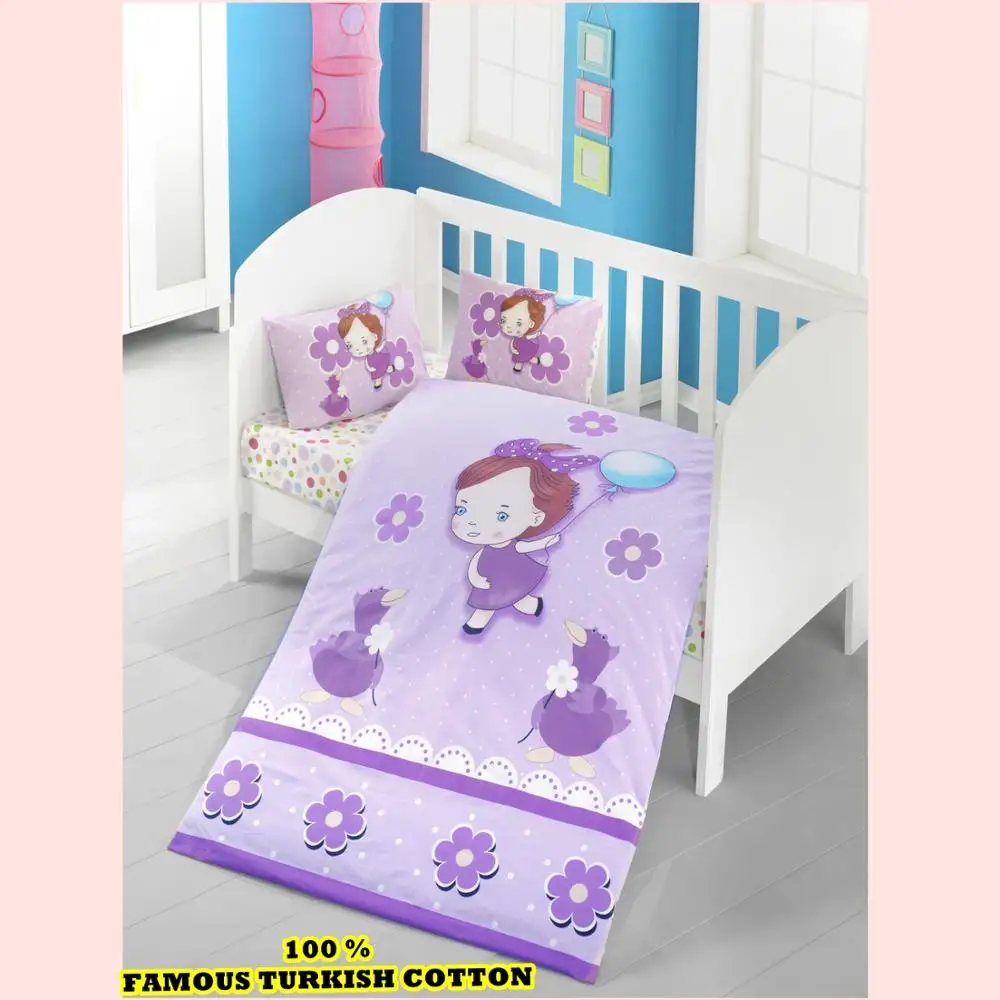 lilac baby bedding