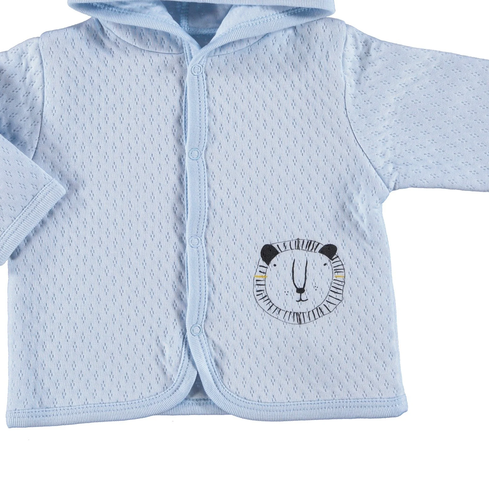Детский кардиган с капюшоном ebebek HelloBaby