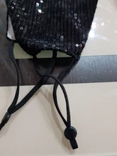 Mascarilla facial con lentejuelas ostentosas para fiesta, máscara antipolvo, lavable, reutilizable, lazo de oreja elástico, kpop
