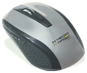 

RATON INALAM. USB 3 BUTTONS 2,4GHZ GRAY METAL And BLACK RUBBER 1000 dpi