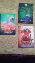 Las cartas del Tarot cubierta juegos inglés versión Tarot tarjeta el espíritu Animal Oracle juego de mesa para fiesta de la Familia Diversión jugando juegos