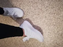 Casual Sneakers Running-Shoes Comfortable White Sport Walking Femme Fashion Women Chaussure