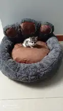 Bed-House Lounger Cats-Basket Plush-Beds Gato Warm Winter For Cat Pet-Cat Mat Panier