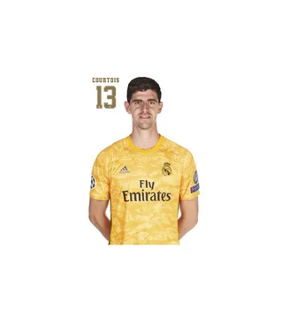 

POSTAL REAL MADRID 2019/2020 COURTOIS BUSTO