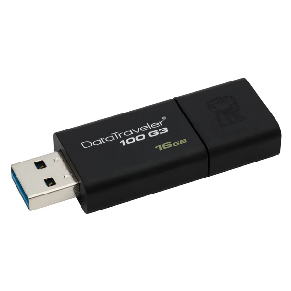 Флешка kingston DT100G3 16 GB USB 3,0 Black