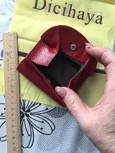 Small Wallets Purse Cowhide DICIHAYA Genuine-Leather Famale Women Short for Coin Guarantee