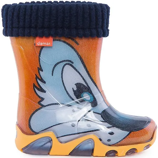 Rubber boots with removable toe Demar Stormer Lux Print \"Cat\" MTpromo