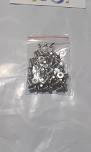 Tornillo hexagonal de acero inoxidable, cabeza de oblea superplana, ultrafina, tornillo Allen, M1.6, M2, M2.5, M3, M4, M5, M6, 304, 10/50 Uds.