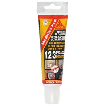 

ADHESIVE MOUNT 125 ML MARR SETS RAP TACK PRO 80 TUBE SIKA