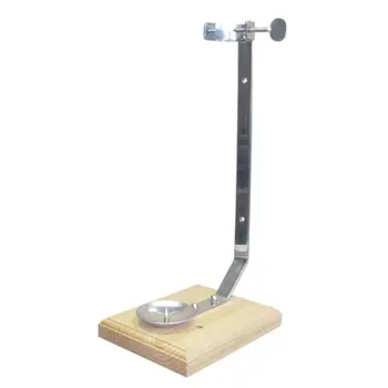 

HAM HOLDER VERT. Wood + stainless steel the Fox