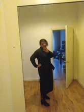 Winter Coat Parkas Long-Jacket Thin Toppies Autumn Womens Plaid Argyle Belt Double-Breasted-Belt