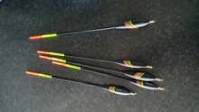 Peces rey 5 estilos abeto Barguzinsky boya corcho de pesca mezclado tamaño 20cm-26,5 cm cobre plomo de roca boya equipo de pesca de carpa