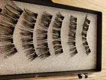 MB3K 5 magnético pestañas naturales con 3D imán hecho a mano 8 Uds magnético pestañas pinzas de visón pestañas faux cils magnetiqu