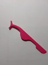 1 Uds pinzas para pestañas falsas, aplicador de pestañas postizas, rizador de extensiones de pestañas, pinza auxiliar, pinzas de maquillaje
