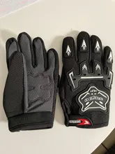 TDPRO-guantes de motocicleta de nailon para niños y niñas, cinco colores, dedo completo, protección profesional para Motocross, guante para equipo