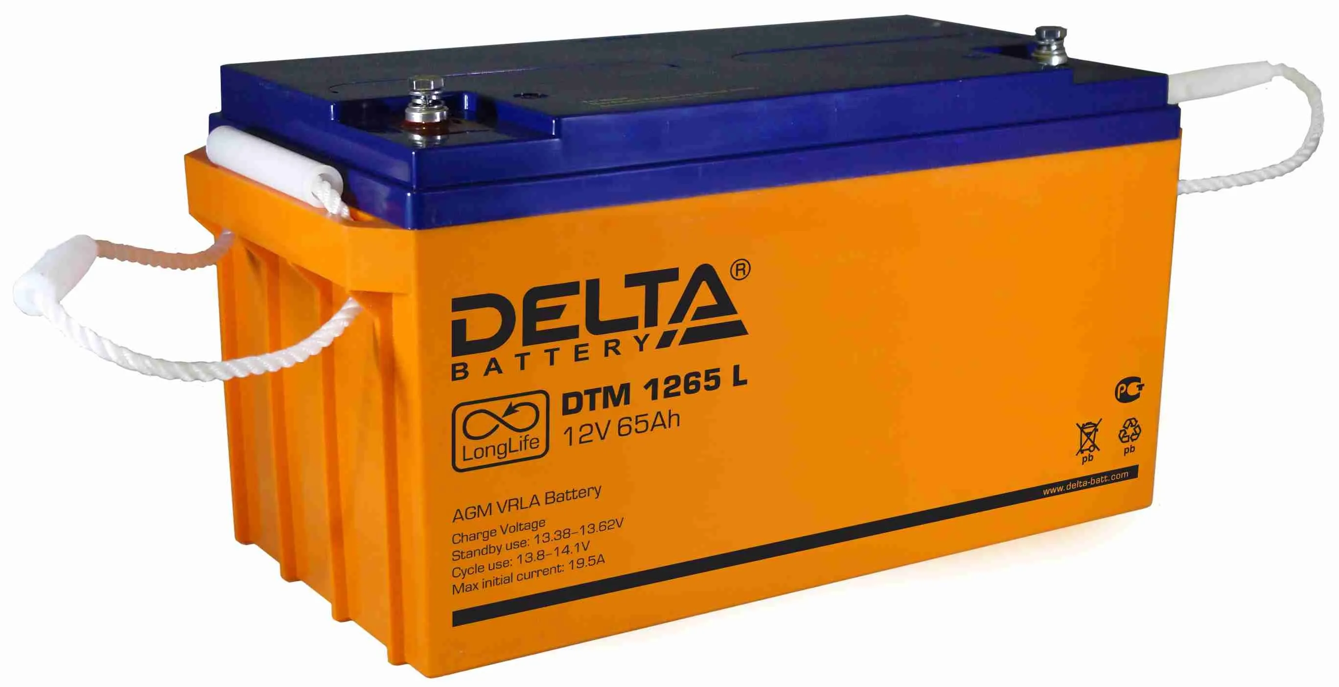 Аккумулятор Delta DTM 1265 L | Спорт и развлечения