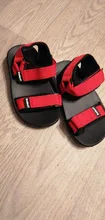 Girls Sandals Kids Shoes Canvas Summer Children New Anti-Slip Soft-Soled Solid-Color
