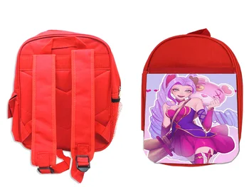 

RED backpack QUEEN OF HEARTS backpack rucksak
