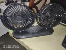 Quiet Car-Fan Desktop-Fan Auto-Air-Cooling Dual-Head Small Adjustable Mini 3 Usb All-Round