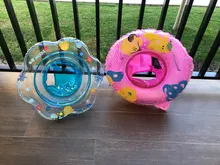 Anillos de piscina inflables para niños, asiento de seguridad para bebés, flotador, juguetes de agua, Círculo de natación