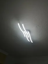 Led-Ceiling-Light Bedroom Curved-Design Restaurant Modern 2/3/4-lights AC85-265V 24W