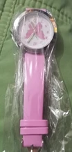 Reloj deportivo de cuarzo con dibujos animados de mariposa rosa para niños, regalo de cumpleaños, Niño Azul, de cuero