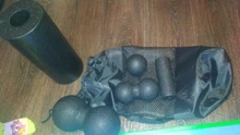 3/5pc Yoga de rodillos de masaje y pelota para hacer ejercicio juego de rodillo de espuma para el dolor de espalda auto-miofascial tratamiento Pilates músculo de ejercicios