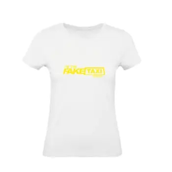 

Cotton WOMAN T-shirt BASIC super fit top quality FAKE TAXI DRIVER MADE IN ITALY