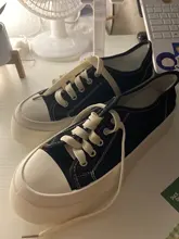 Zapatillas de deporte para mujer, zapatos deportivos con plataforma Lolita, calzado informal Vintage, botas japonesas de tenis de cabeza redonda para mujer 2021