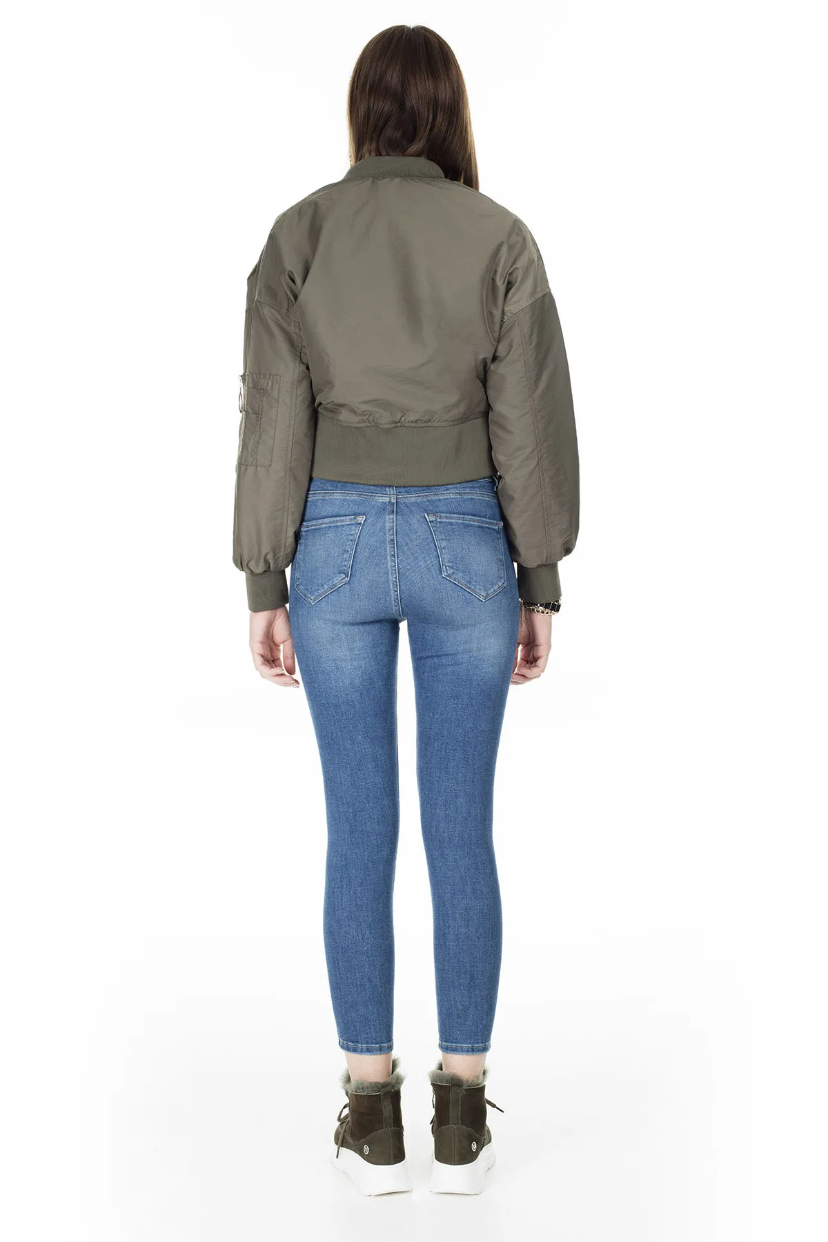 Lela/узкие женские джинсы с высокой талией 8523T744MARTHA1