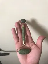 Lift-Tools Facial-Massage-Roller Jade-Stone Guasha Double-Heads Slim Neck Thin Scraping-Board-Set