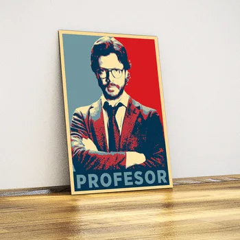 

EL Profesor - La casa de papel - Metal Poster