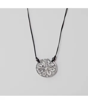 

Pendant circle Valance Silver